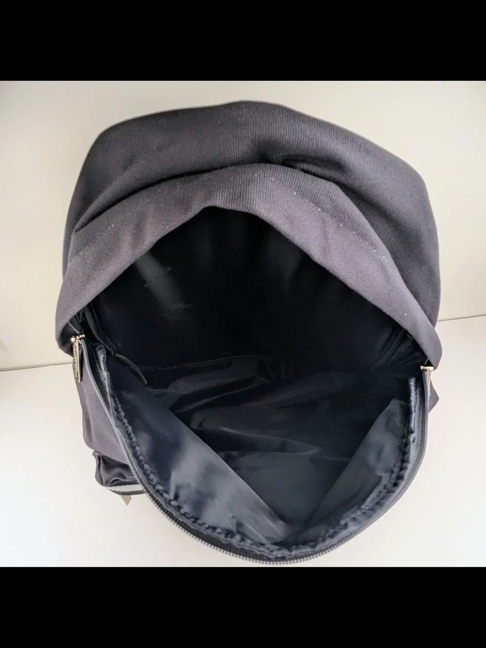 Ralph Lauren Fragrances World Of Polo Navy Blue Backpack with White Pony Accent